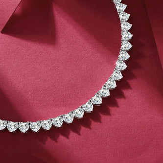 Moissanit Halsketten