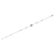 Moissanit Tennis Armband mit 1.44 Karat VVS1 Reinheit und D Farbgrad aus rhodiniertem 925 Silber (18 cm)