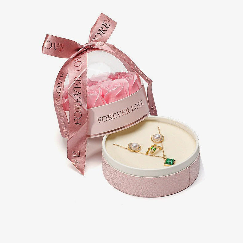 Geschenk-Box 9 Rosen